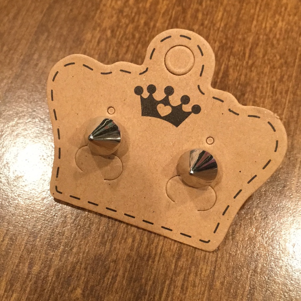 Studded earrings